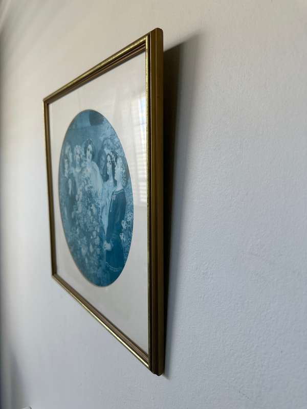 Framed John Duncan Print, Hymn to the Rose - Finished Size 37cm x 37cm