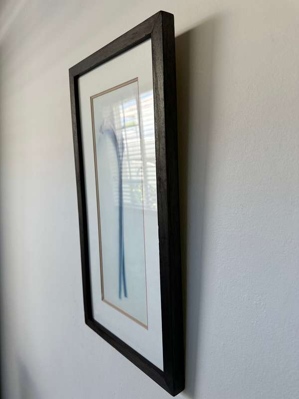 Framed Print, Arum Lily - Finished Size 26.5cm x 52.5cm