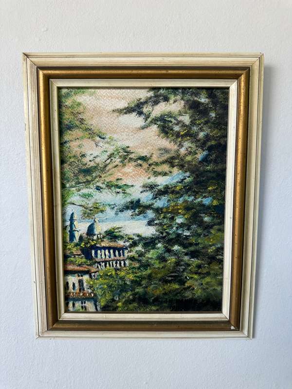 Framed Original Artwork, Forest - Finished Size 26.5cm x 33.5cm