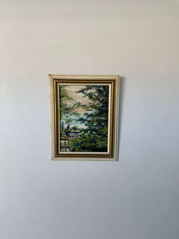 Framed Original Artwork, Forest - Finished Size 26.5cm x 33.5cm