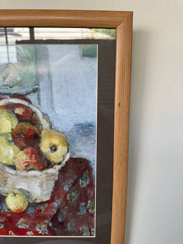 Framed Paul Cezanne Print, Still Life with Soup Tureen - Finished Size 37cm x 37cm