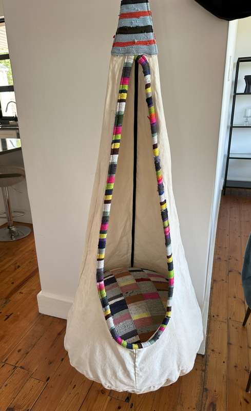 Ashanti hanging Cocoon Cat Bed, Width 60cm, hanging height 160cm