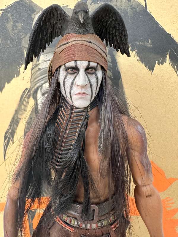 Hot Toys 1/6 Scale Collector's Edition The Lone Ranger Tonto, Amazingly Detailed