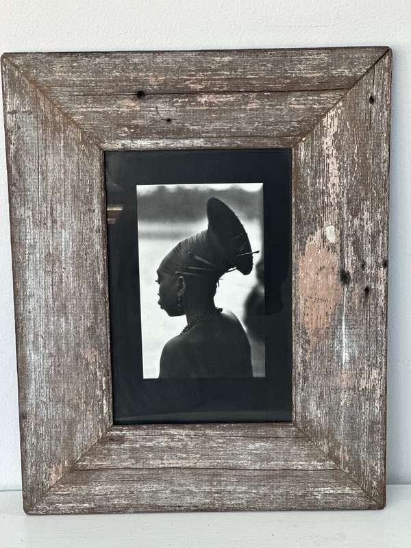 Framed Casimir Zagourski Print - l'afrique qui disparait (Africa Disappearing)