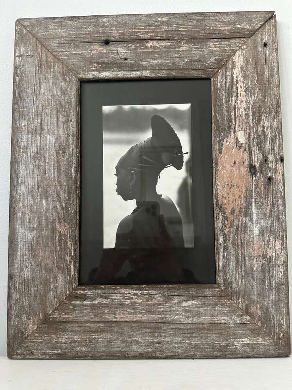 Framed Casimir Zagourski Print - l'afrique qui disparait (Africa Disappearing)