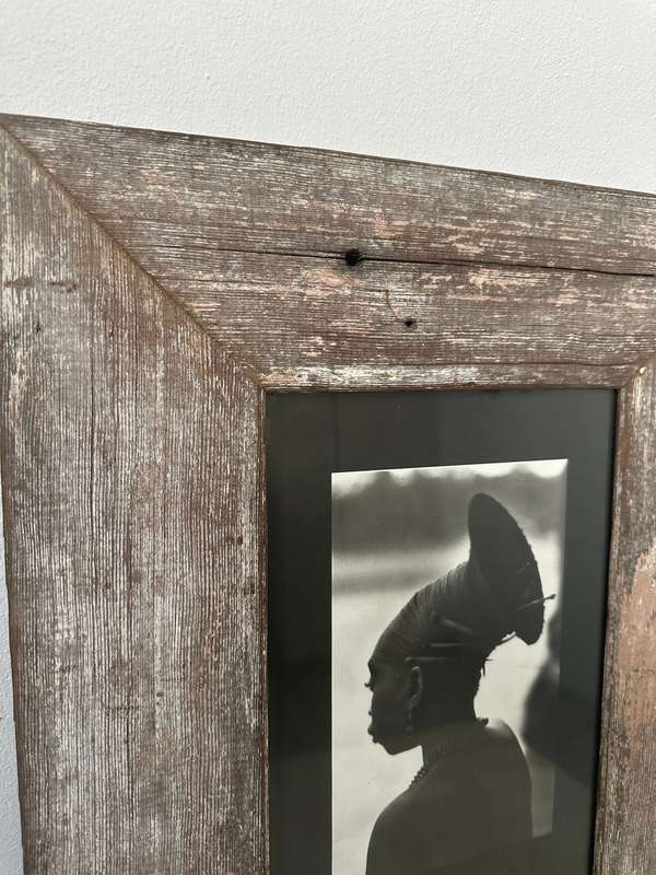 Framed Casimir Zagourski Print - l'afrique qui disparait (Africa Disappearing)