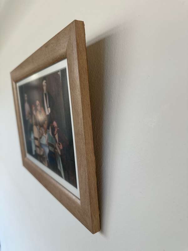 Framed Karl Hofer Print - Table Company, Finished Size 33.5cm x 24.5cm