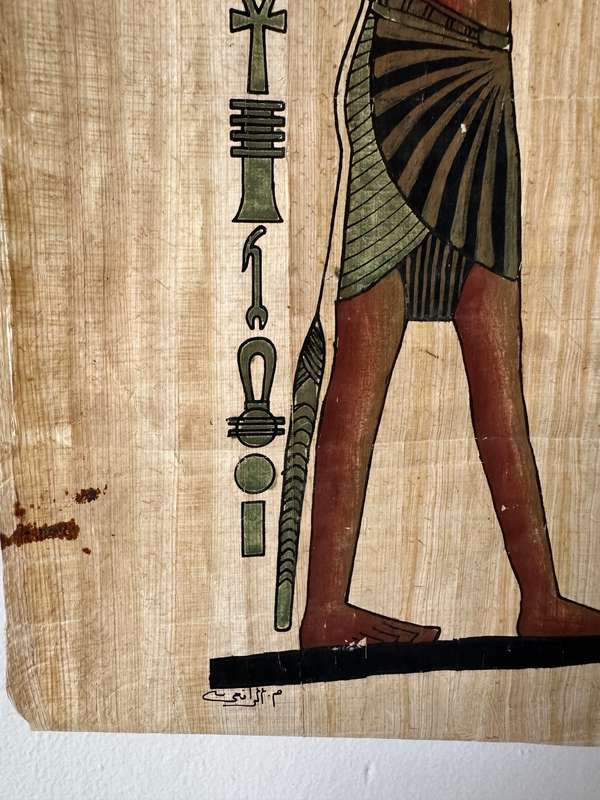 Hand-painted Papyrus Art - Size 33cm x 43cm