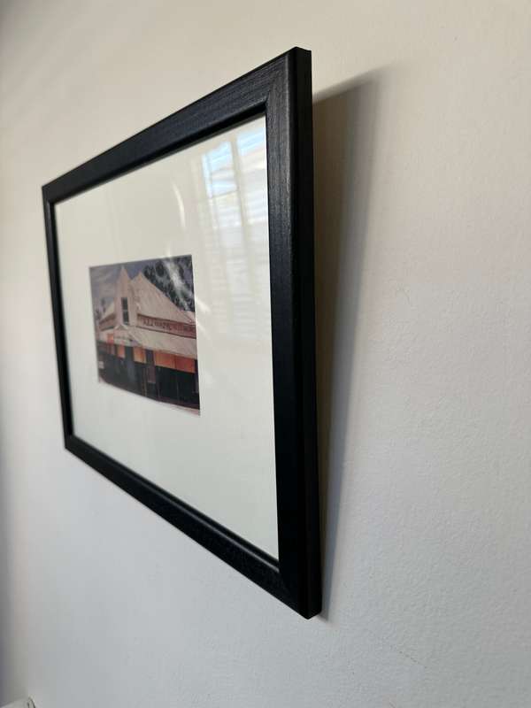 Framed John Barnett Kramer Print, Algemene Handelaar, Single Mount, Wood Frame: Finished Size 45.5cm