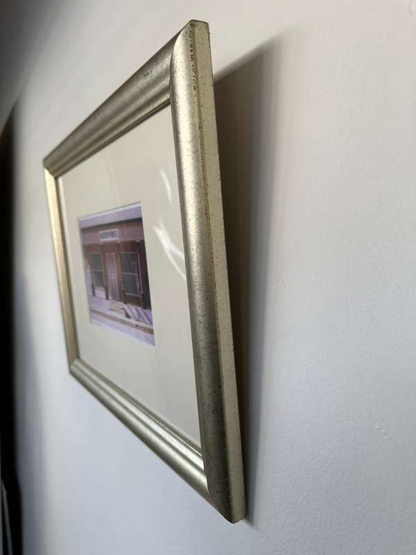 Framed John Barnett Kramer Print, Boerewinkel Loeriesfontein 1991
