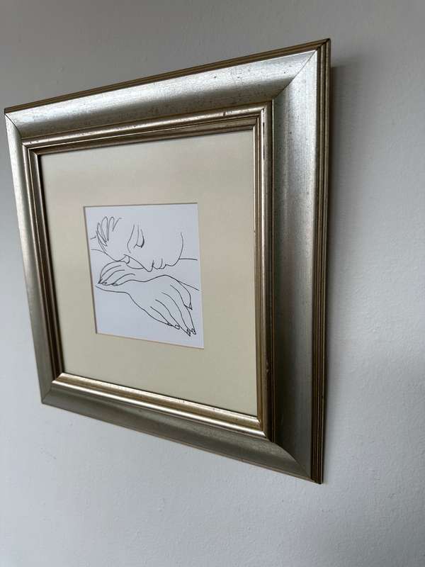 Pablo Picasso Framed Print, War & Peace - Finished Size 31.5cm x 31.5cm