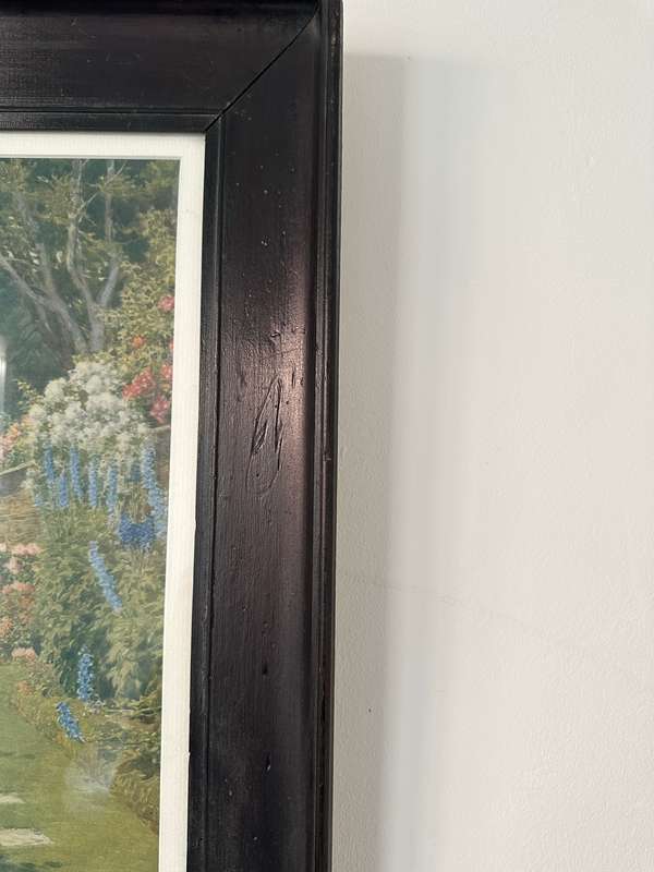 Framed Beatrice Parsons Print, Floral Garden - Finished Size 42cm x 52cm