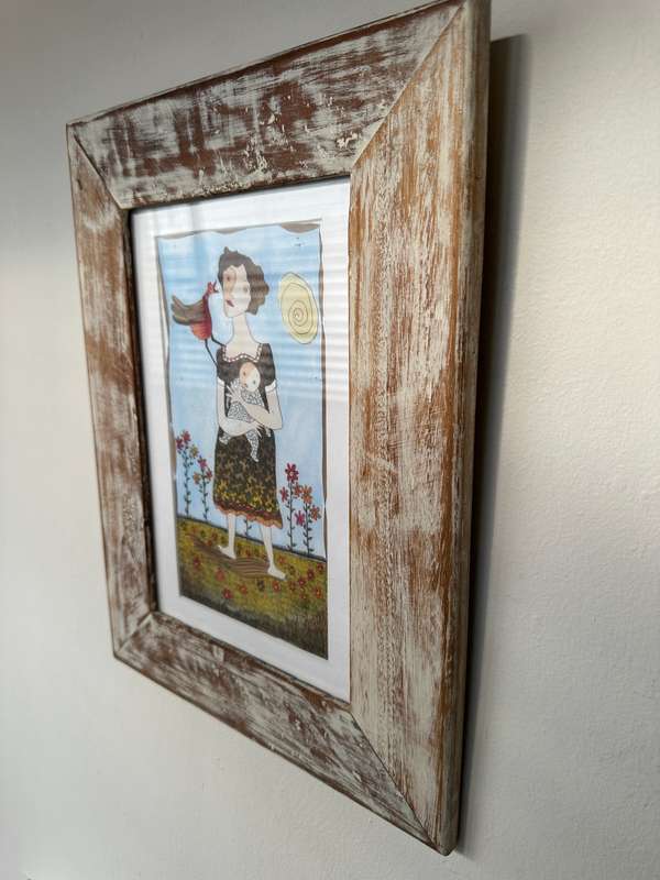 Framed Van Der Westhuizen Print (Catalogue) - Finished Size 31.5cm x 42cm