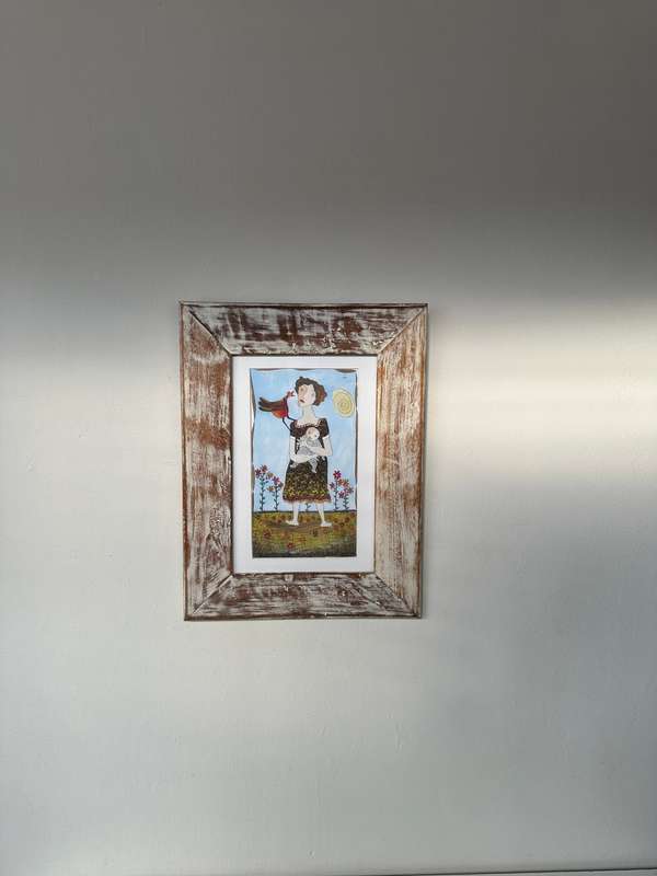 Framed Van Der Westhuizen Print (Catalogue) - Finished Size 31.5cm x 42cm