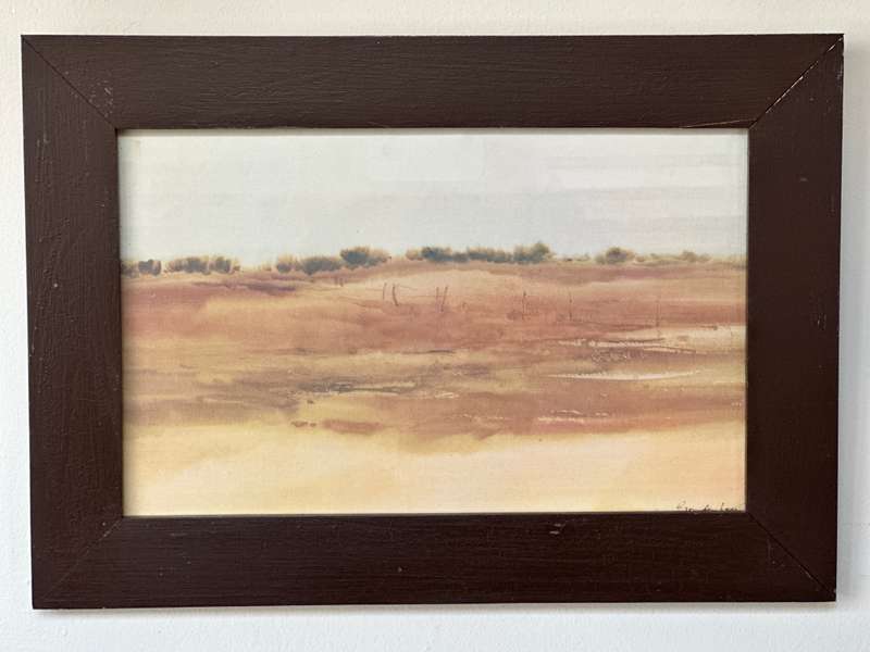 Framed Gordon Legg Print, Landscape - Finished Size 51cm x 36cm