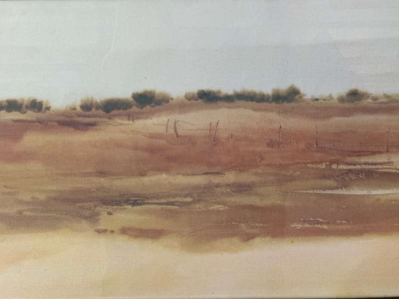 Framed Gordon Legg Print, Landscape - Finished Size 51cm x 36cm