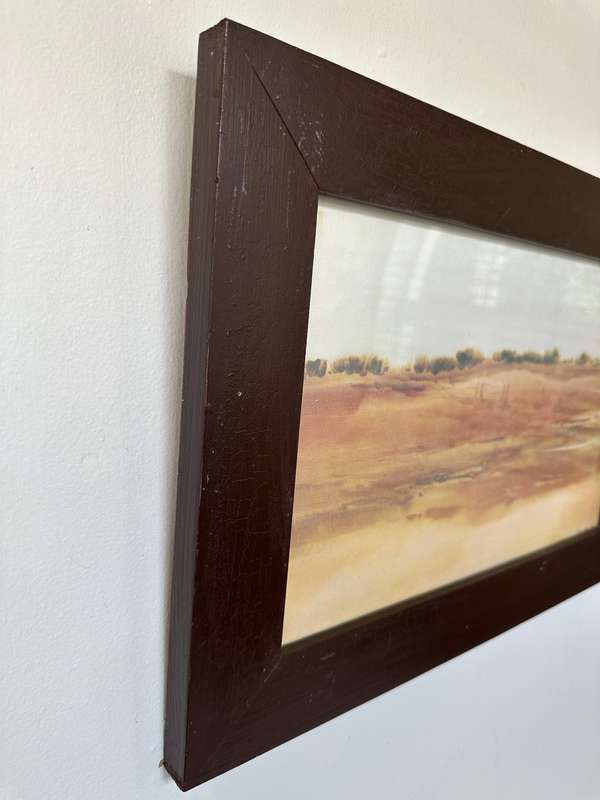Framed Gordon Legg Print, Landscape - Finished Size 51cm x 36cm