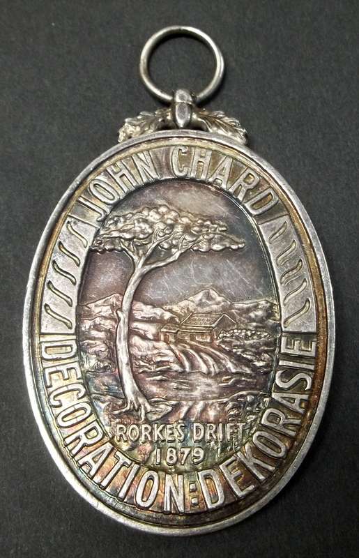SADF - John Chard Decoration 20yrs Silver medal - Numbered on rim(11359)