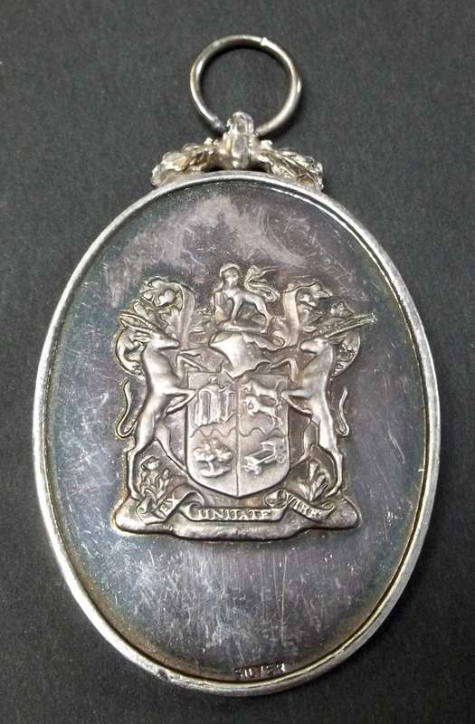 SADF - John Chard Decoration 20yrs Silver medal - Numbered on rim(11359)