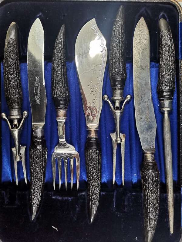 Stunning Silver Plated Kitchen Utensils Set