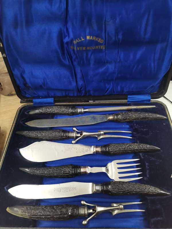 Stunning Silver Plated Kitchen Utensils Set