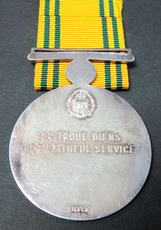SA Prison Services - 20yrs Faithful Service Medal