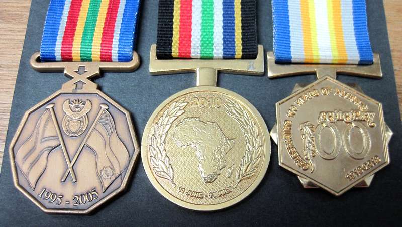 SAPS - Group of 3 commemorative medals