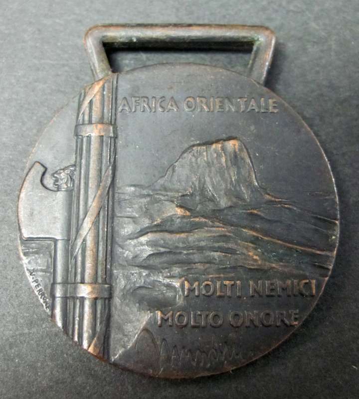 1930's Italian Africa campaign medal