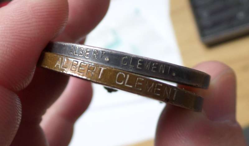 WWI BGSM & Mercantile Marine medal awarded to Albert Clement
