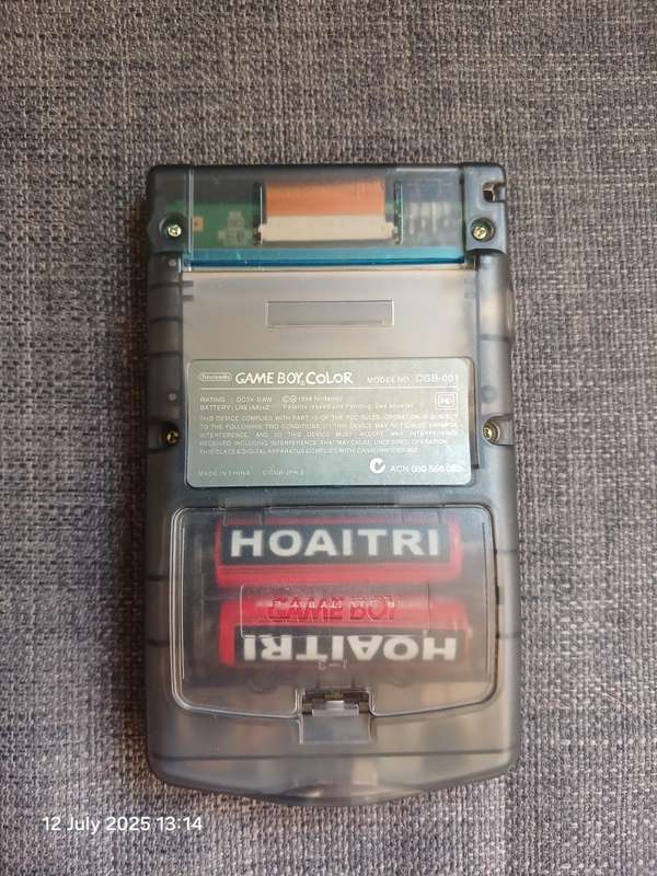 Reshelled Nintendo GameBoy Color