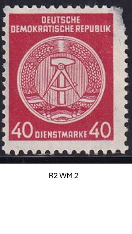 1957 -1960 German Coat of Arms WM 2