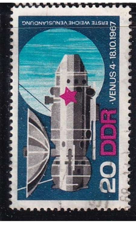 1968 Soviet Space Travel, DDR.