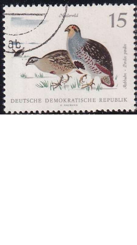 1968 Small Game - Birds & Hares, DDR.