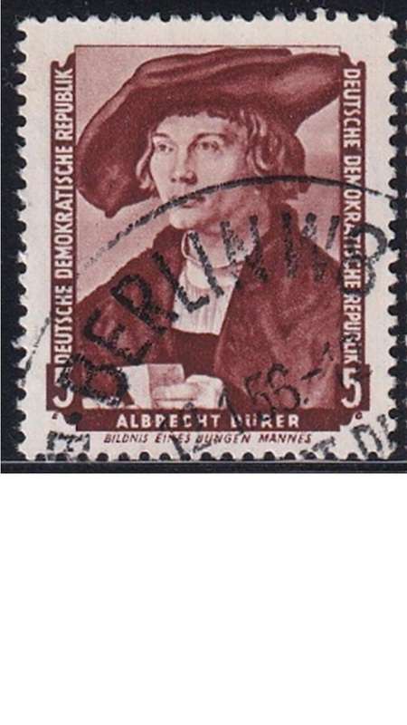 1955 Famous Paintings from Dresden Gallery, DDR.