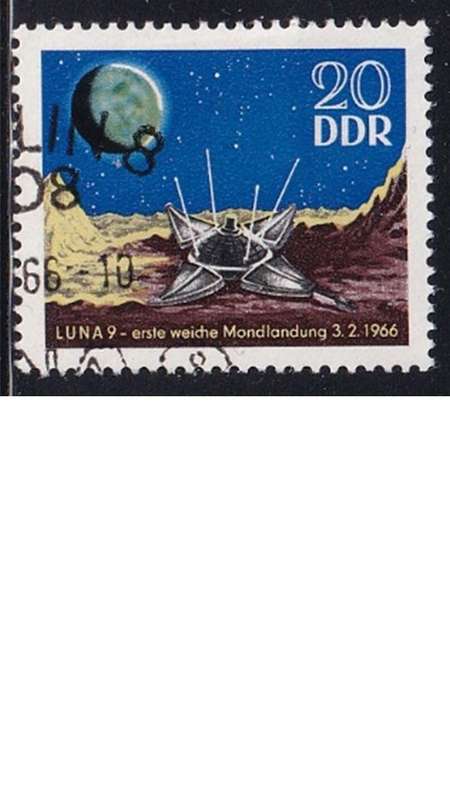 1966 Luna 9, DDR.