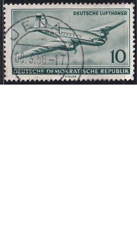 1956 Lufthansa, DDR.