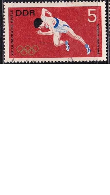 1968 Olympic Games - Mexico City, Mexico, DDR.