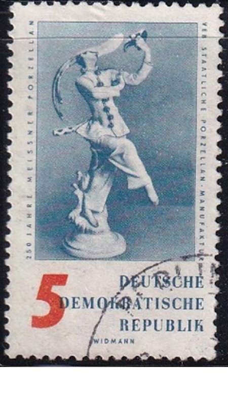 1960 The 250th Anniversary of Meissen Porcelain Factory, DDR.