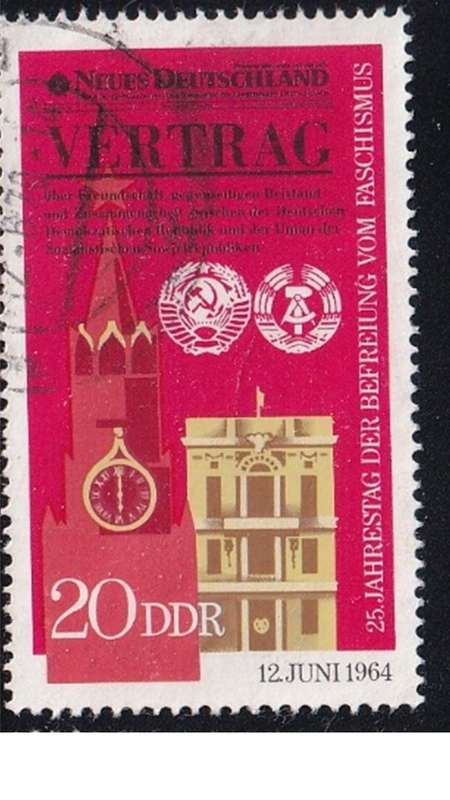 1970 The 25th Anniversary of Liberation, DDR.