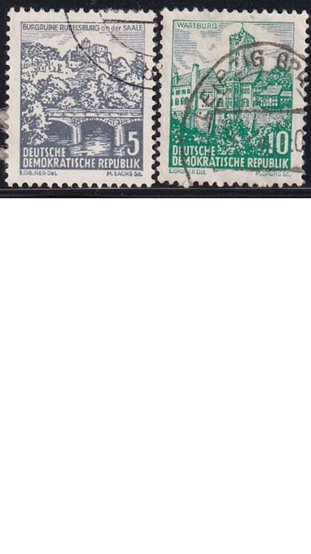 1961 Landscapes, DDR.