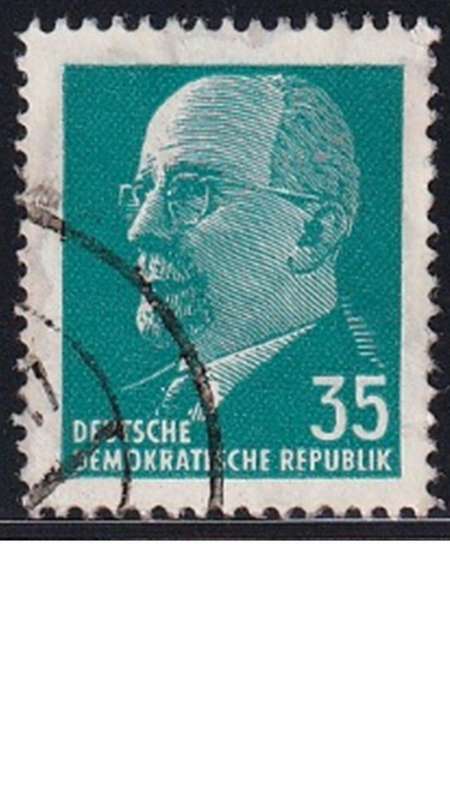 1971 Walter Ulbricht - New Value, DDR.