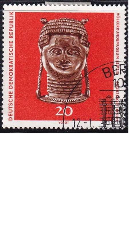 1971 The Ethnological Museum of Leipzig, DDR.