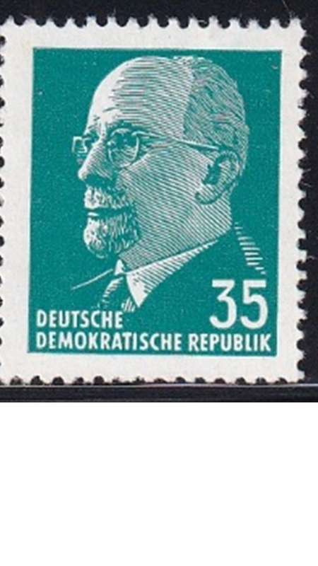 1971 Walter Ulbricht - New Value, DDR.