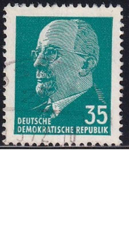 1971 Walter Ulbricht - New Value, DDR.
