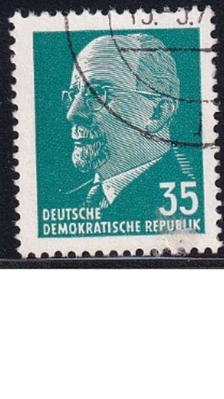 1971 Walter Ulbricht - New Value, DDR.