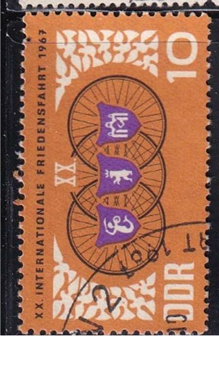 1967 Cycling - Peace Event Warsaw-Berlin-Praque, DDR.