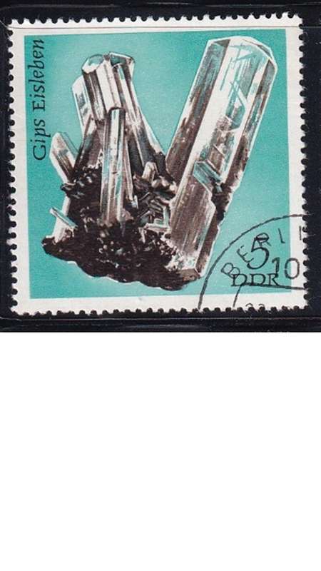 1972 Minerals, DDR.