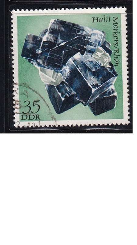 1972 Minerals, DDR.