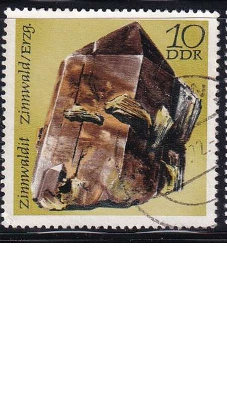 1972 Minerals, DDR.