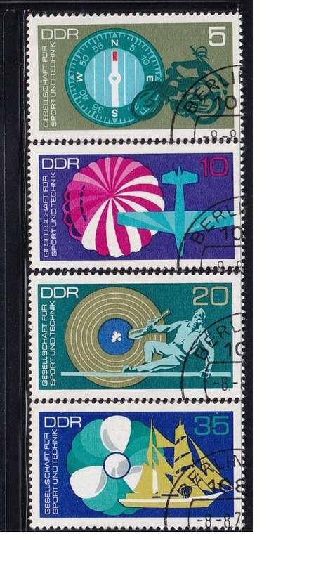 1972 Society for Sport and Technology, DDR. Set not completed.